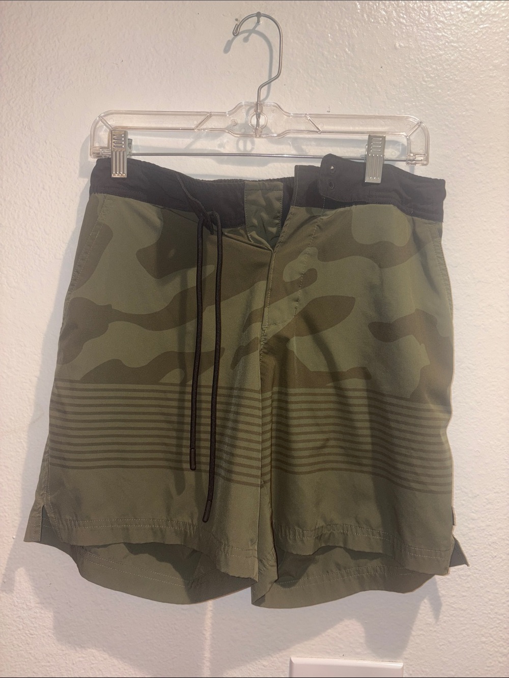 FOX Camo Olive Swim Shorts